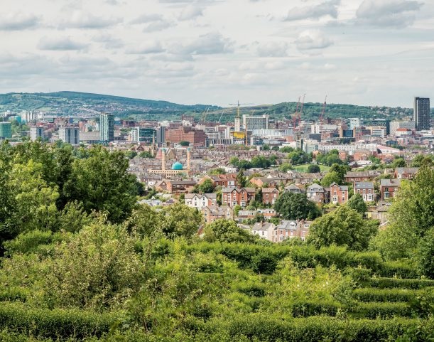 sheffield view from hills