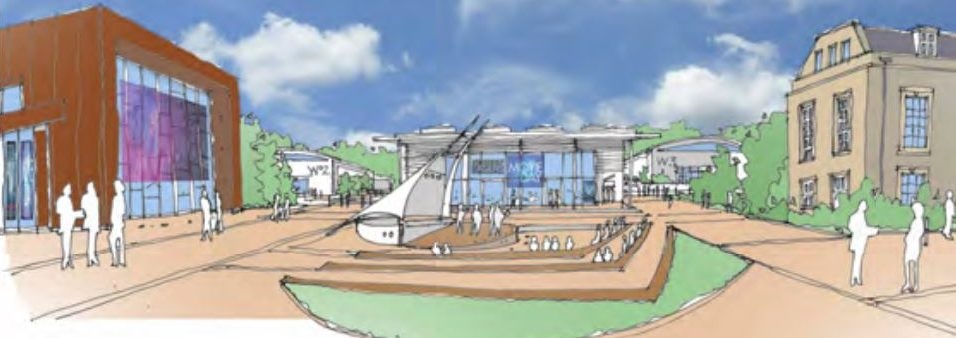 Architect view of 360 media film