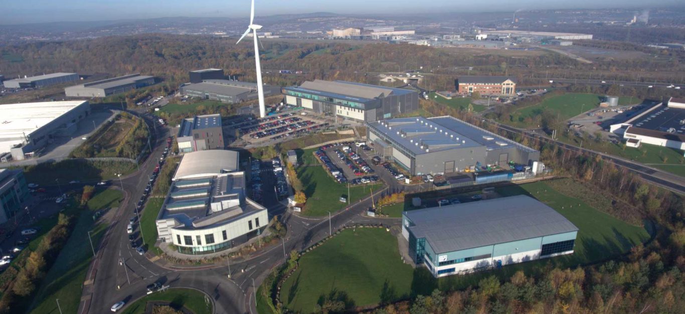 Picture from top of our South Yorkshire Region