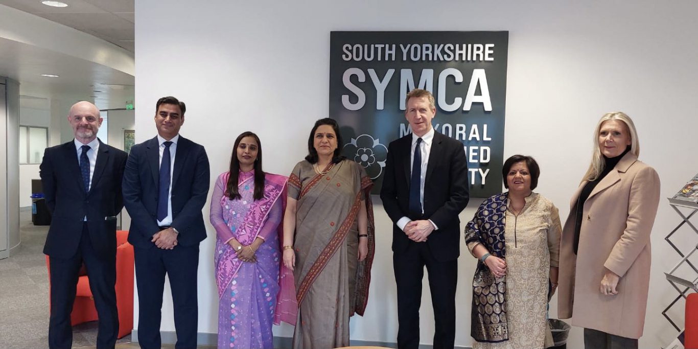 High Commissioner of India visits South Yorkshire