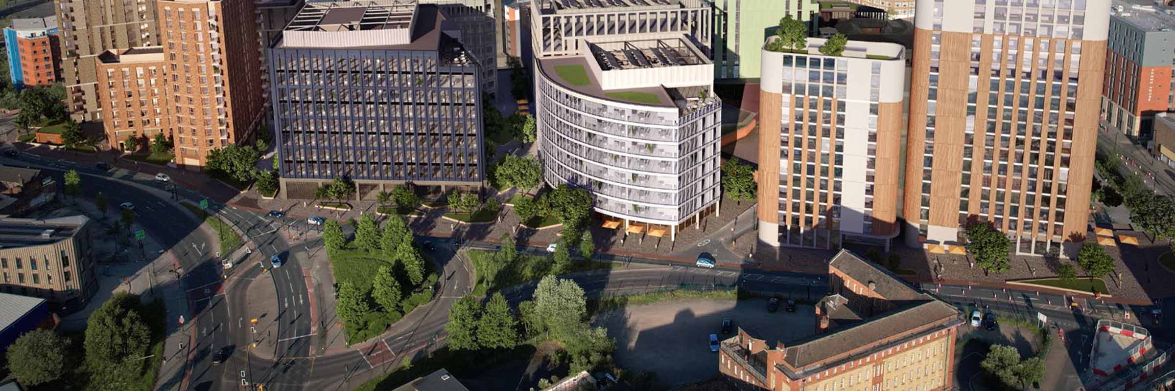 West Bar Development within Sheffield City Centre