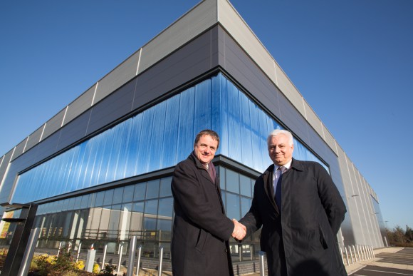 Image of Sir Nigel Knowles, chairman of the SCR’s Local Enterprise Board and Mr Michaelson