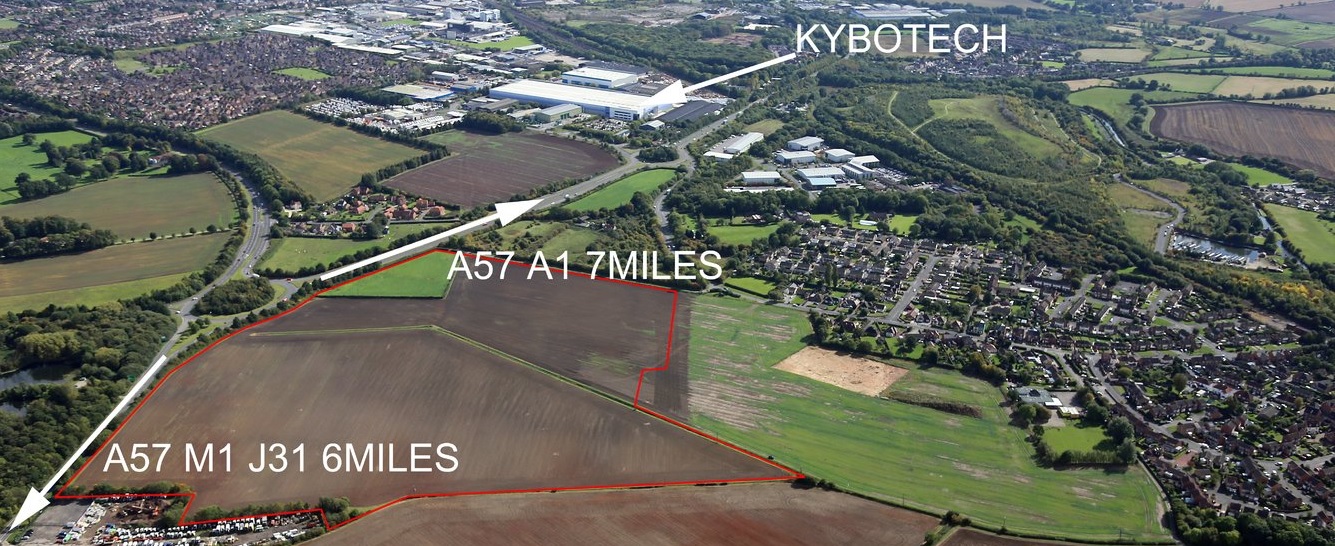 map of area SHIREOAKS COMMON, WORKSOP
