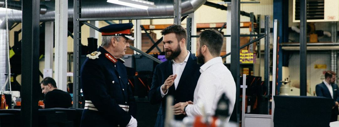 People having a discussion