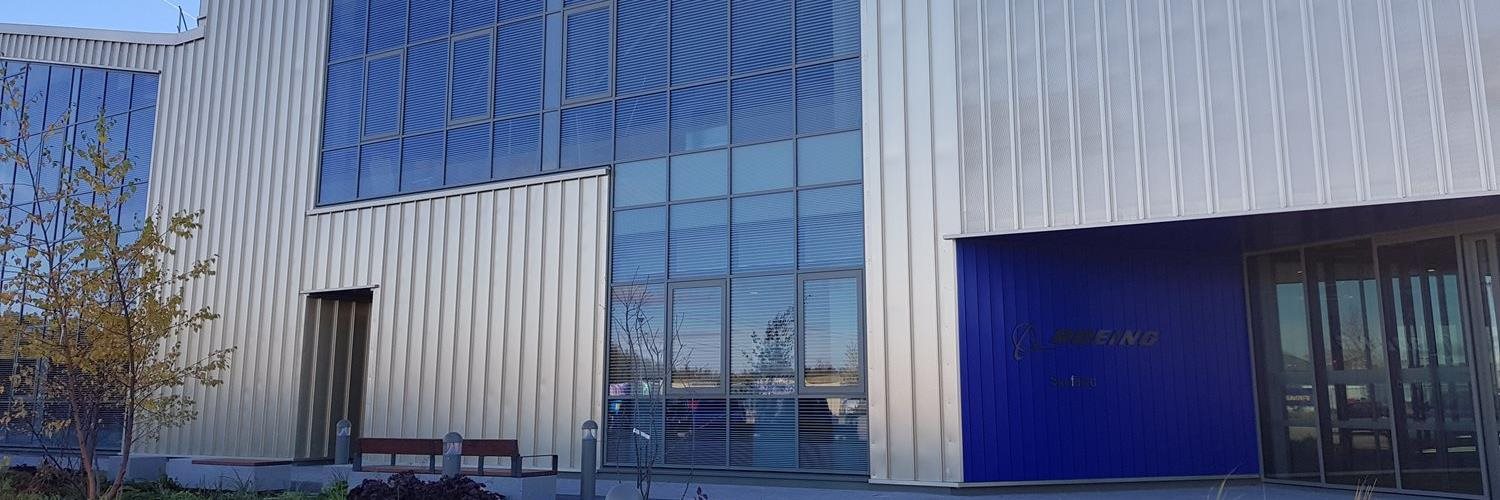 Boeing building exterior