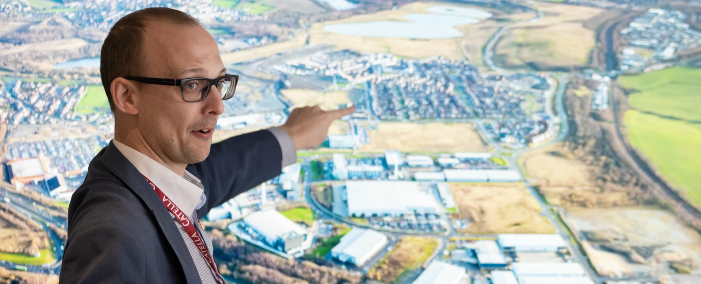 Man giving a presentation